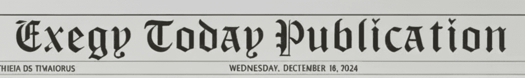 Exegy Today Publication